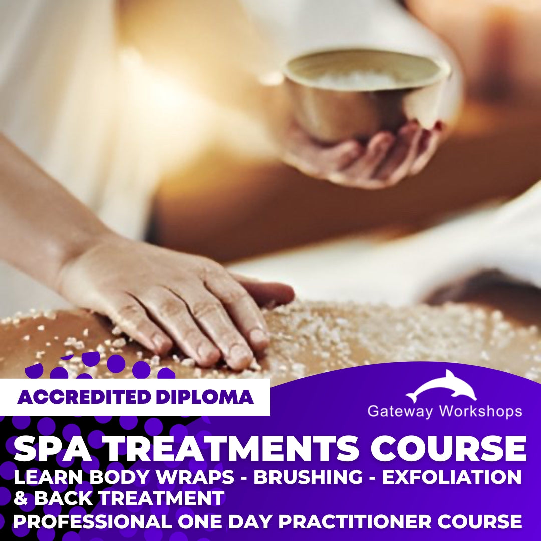 Spa Treatments - Body Wraps/Brushing/Exfoliation & Back Treatment - Practitioner Accredited Diploma Course